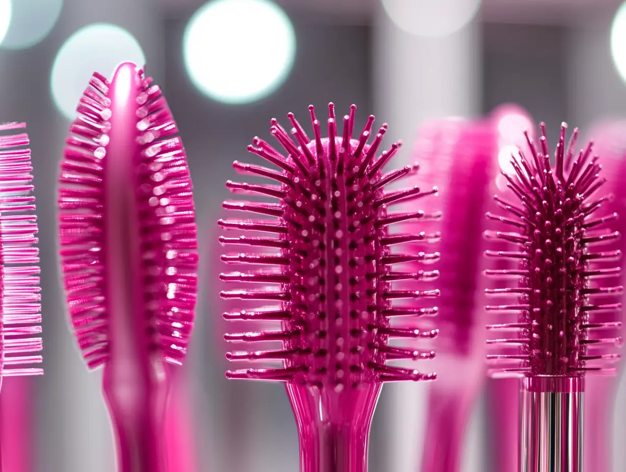 Unique Benefits of Using Big and Small Pink Hair Brushes with Aluminum Tubes for Hair Care