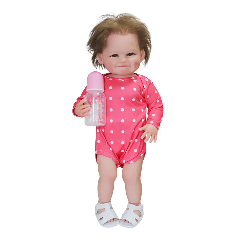 PVC Laughing Baby Children's Simulation Toy Customizable