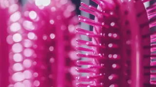 Unique Benefits of Using Big and Small Pink Hair Brushes with Aluminum Tubes for Hair Care