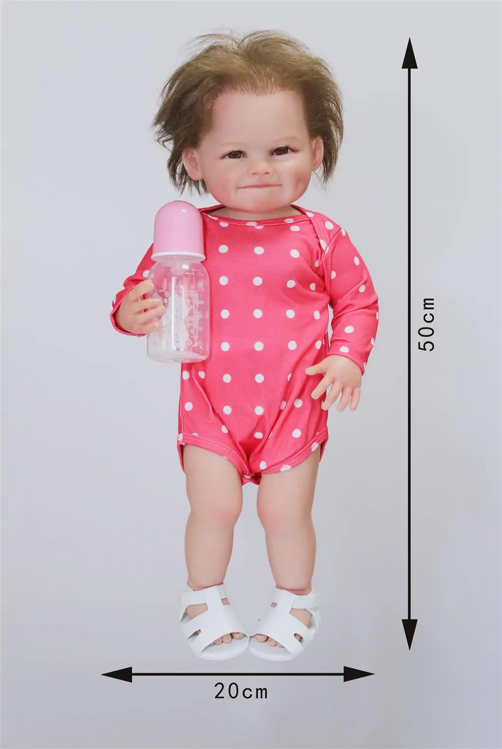 PVC Laughing Baby Children's Simulation Toy Customizable1t8