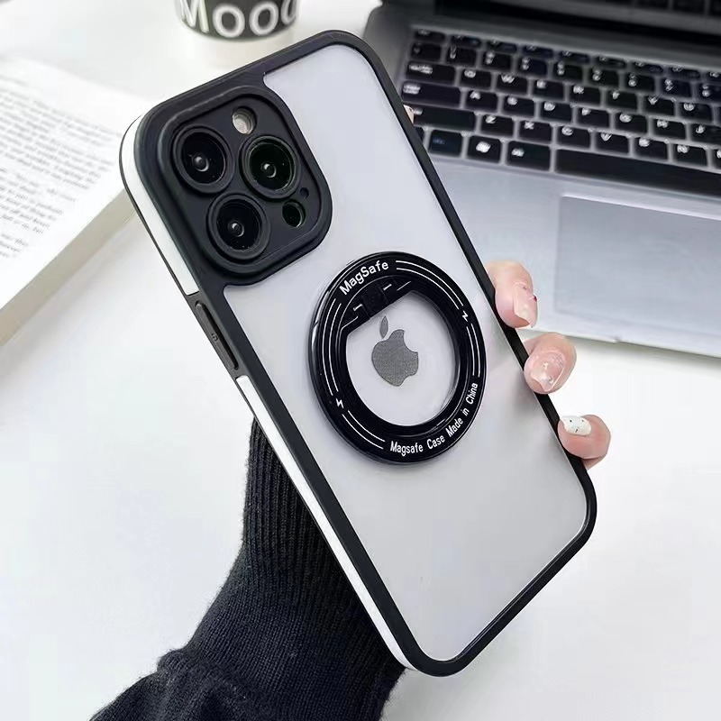 iPhone 14 Case/iPhone 13 Case, MagSafe Compatible, Shockproof Military Grade Protection, Magnetic Case for iPhone 14/13, Classic Hybrid Case, Clear