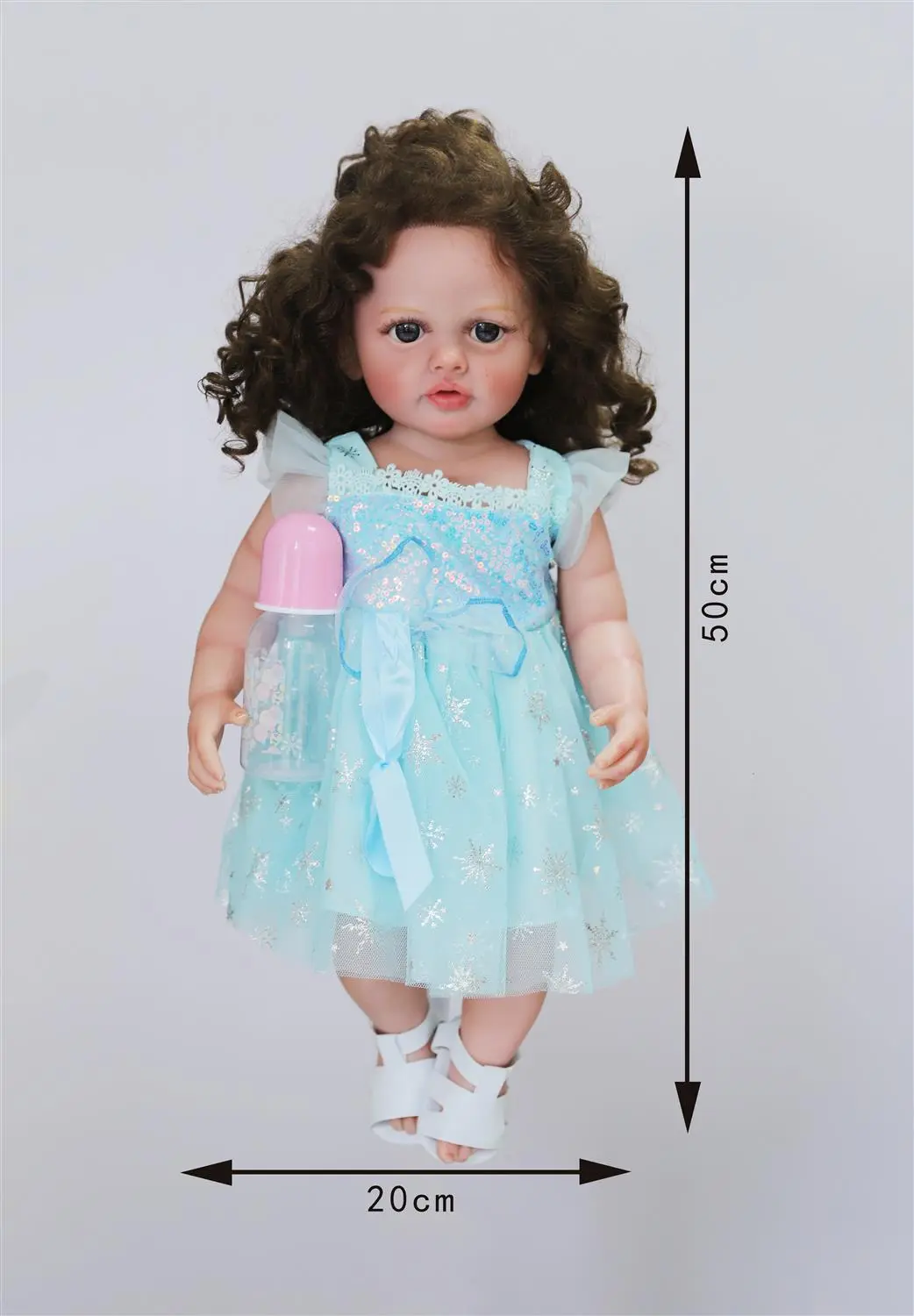 PVC obedient doll children's simulation toys can be customized 1bpx