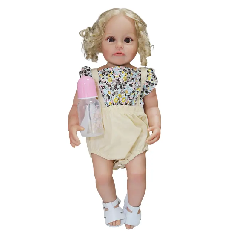 PVC Little Girl Simulation Doll Children's Toys Can Be Customized