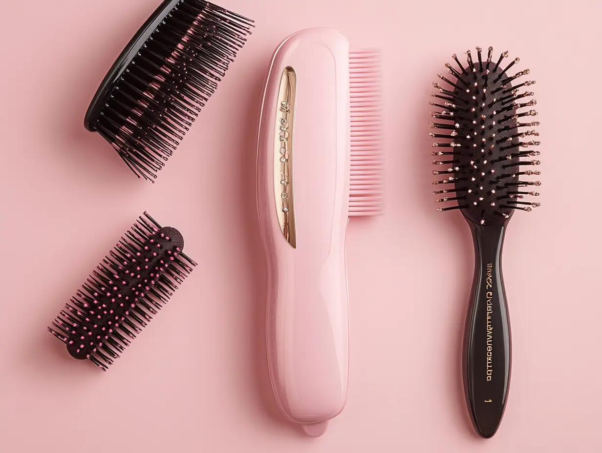 Ultimate Guide to Specifications and Benefits of Electroplate Pink Nylon Hair Brush