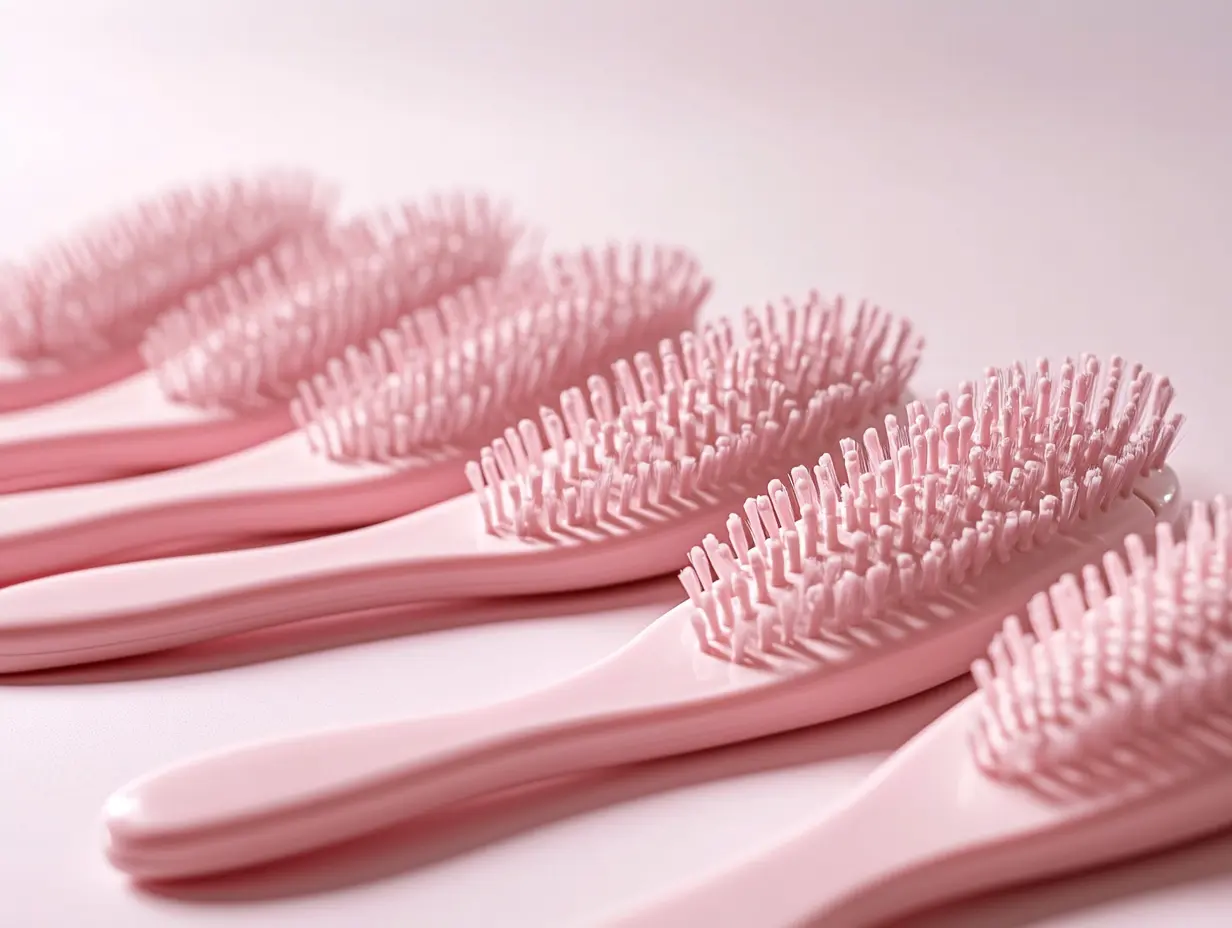 Global Market Trends for Electroplate Pink Nylon Hair Brushes in 2024