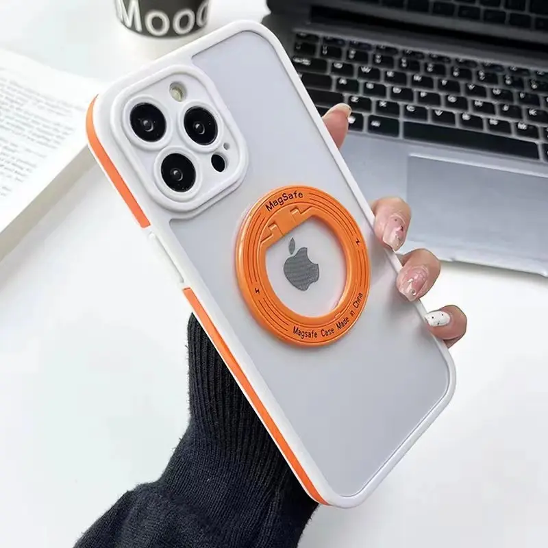 iPhone 14 Case/iPhone 13 Case, MagSafe Compatible, Shockproof Military Grade Protection, Magnetic Case for iPhone 14/13, Classic Hybrid Case, Clear
